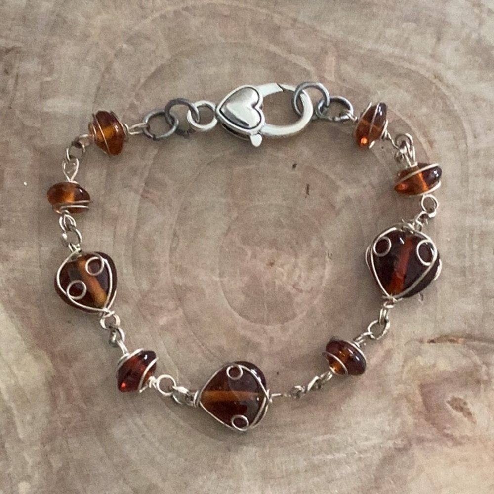 Wire Beaded Bracelet